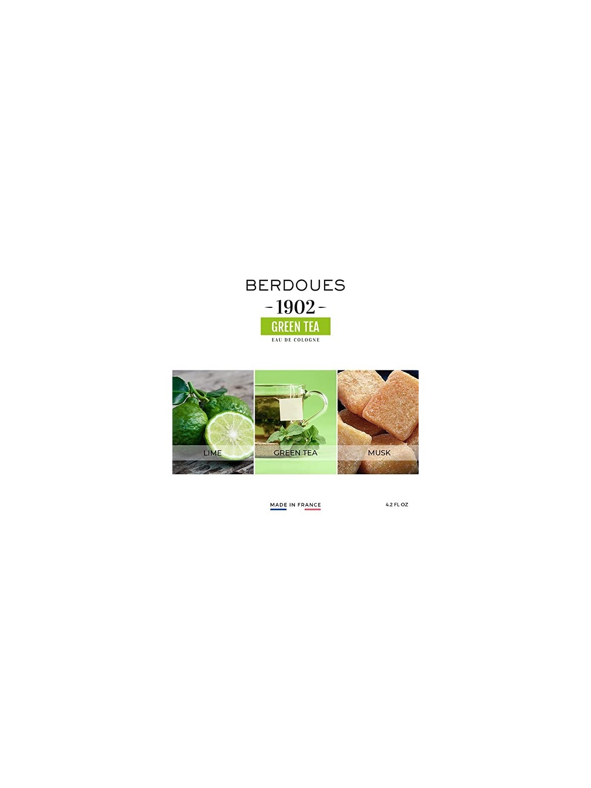 Berdoues 1902 Thï¿½ï¿½ Vert Eau de Cologne 125 ml unisex