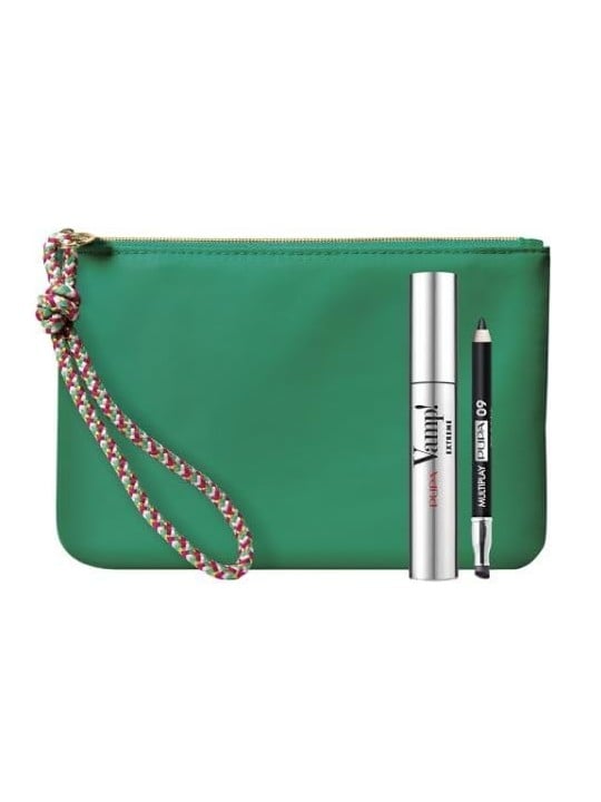 Pupa Vamp! Sexy Lashes Makeup Set 12,8ml Mascara Numero 010 Vamp! 12ml - Multiplay Pen Numero 09 Deep Black 0,8gr-Bag