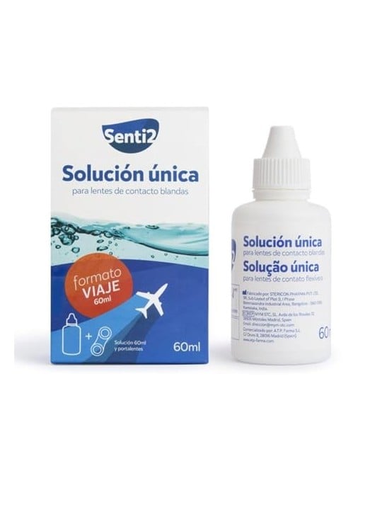 Senti2 NICA solucin con cido hialurnico  portalentes 60ml unisex