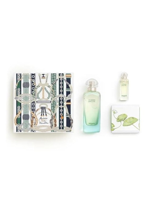 Hermès Un Jardin Sur le Nil EDT 100 ml + EDT MINI 7.5 ml + S