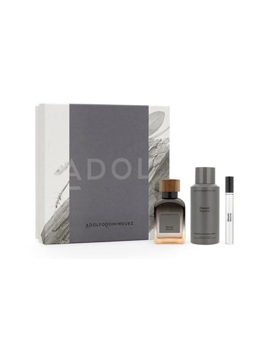 Adolfo Dominguez EBANO SALVIA set 3 unit unisex