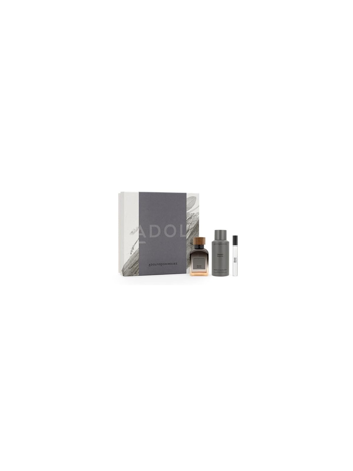 Adolfo Dominguez EBANO SALVIA set 3 unit unisex