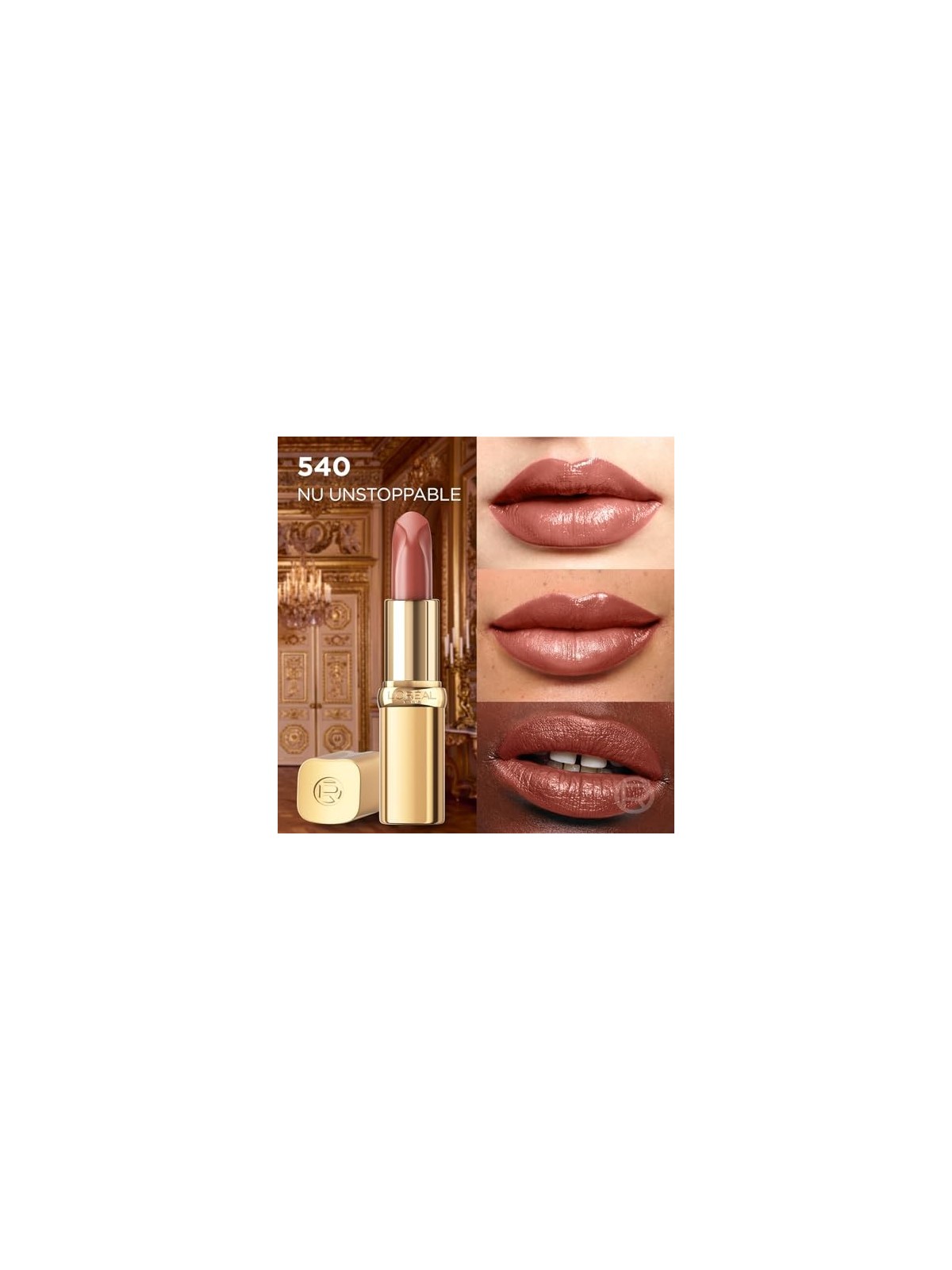L'Orï¿½ï¿½al Color Riche Free the Nudes Rossetto cremoso idratante 540 Nu Unstoppable