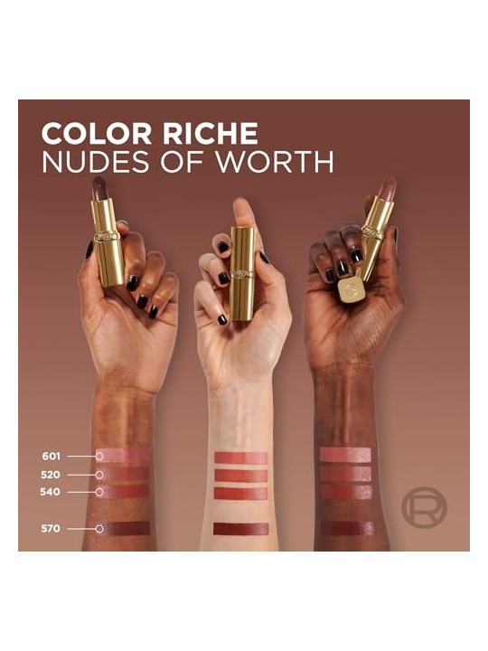 L'Orï¿½ï¿½al Color Riche Free the Nudes Rossetto cremoso idratante 540 Nu Unstoppable