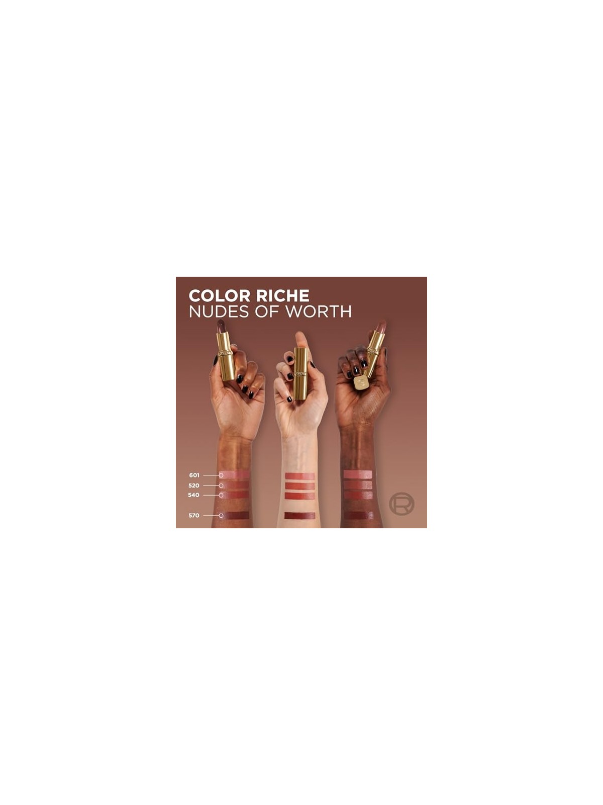 L'Orï¿½ï¿½al Color Riche Free the Nudes Rossetto cremoso idratante 540 Nu Unstoppable
