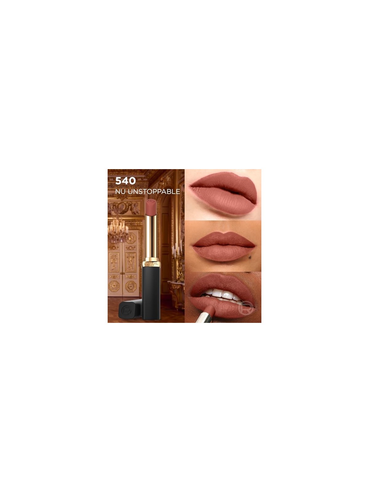 L'Orï¿½ï¿½al Color Riche Matte Lipstick Intense Volume 540 Le Nude Unstopp