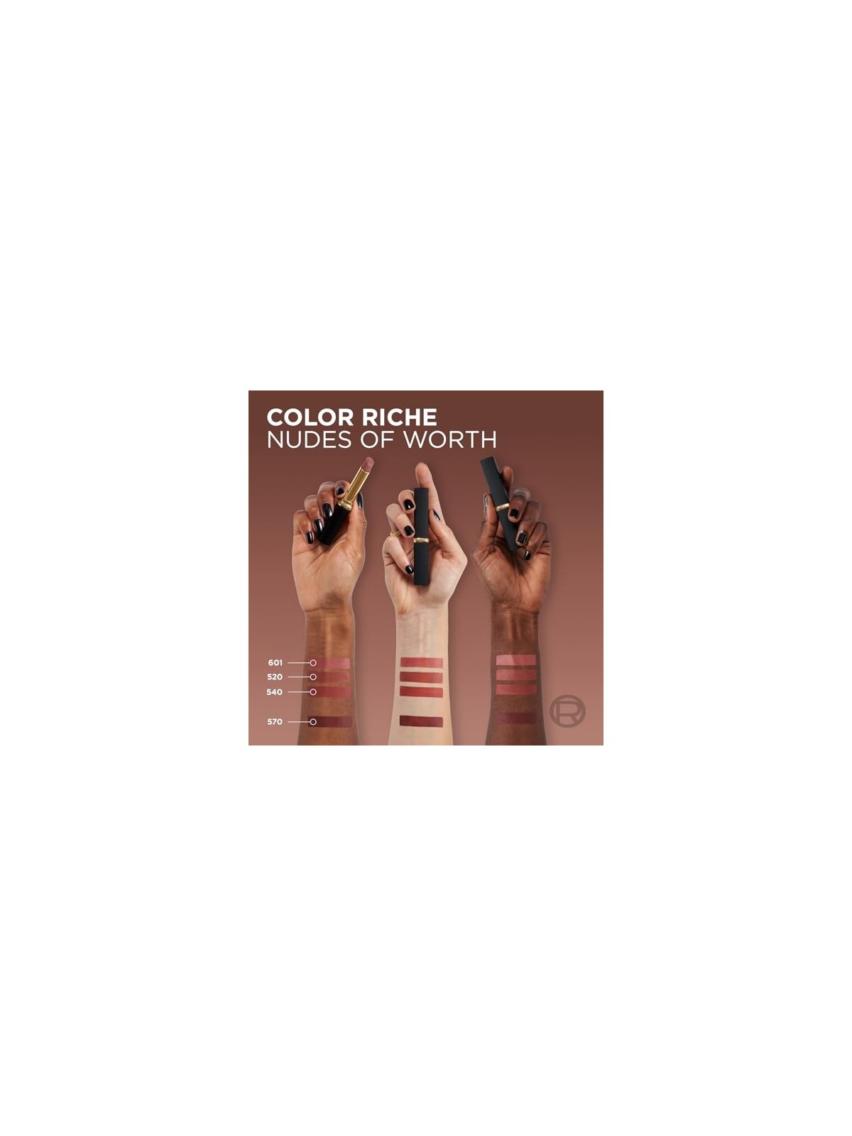 L'Orï¿½ï¿½al Color Riche Matte Lipstick Intense Volume 540 Le Nude Unstopp