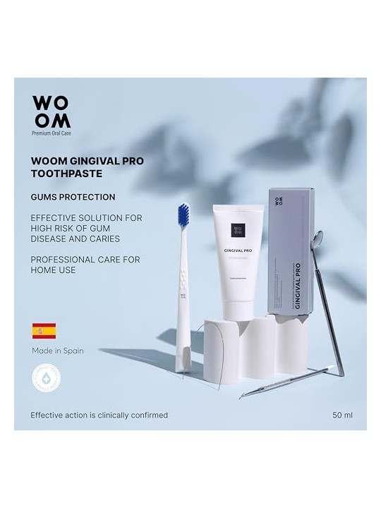 WOOM Gingival Pro Toothpaste dentifricio protettivo per gengive 50ml