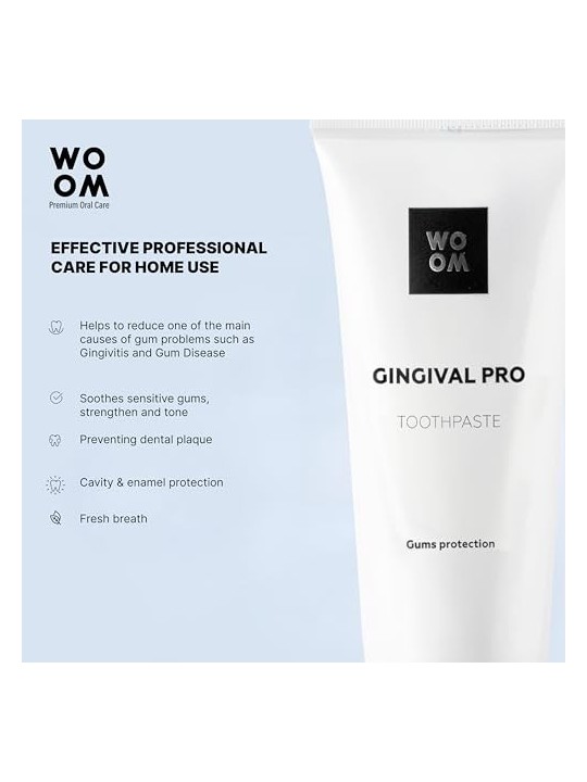 WOOM Gingival Pro Toothpaste dentifricio protettivo per gengive 50ml