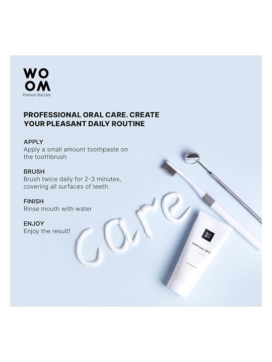 WOOM Gingival Pro Toothpaste dentifricio protettivo per gengive 50ml
