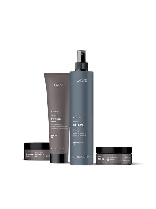 Balsamo Lakm KFinish Rings Curl Flessibile Balsamo per capelli mossi e ricci donna 150ml