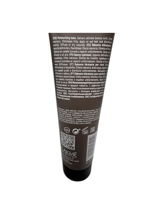 Balsamo Lakm KFinish Rings Curl Flessibile Balsamo per capelli mossi e ricci donna 150ml