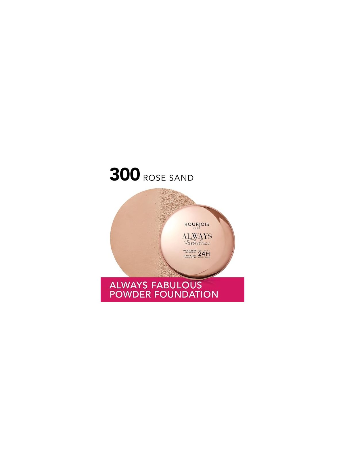 Fondotinta Bourjois Always Fabulous 7g Numero 300 Sable Rose