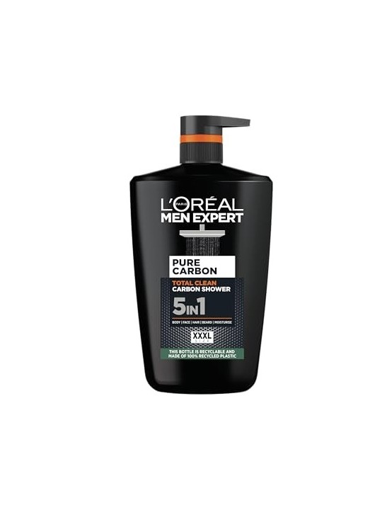 L'Orï¿½ï¿½al Doccia Men Expert Pure Carbon Totan Clean Carbon uomo 1000ml