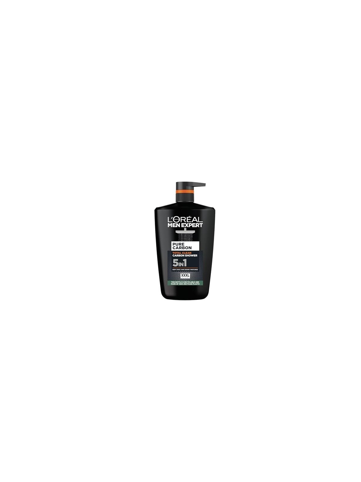 L'Orï¿½ï¿½al Doccia Men Expert Pure Carbon Totan Clean Carbon uomo 1000ml