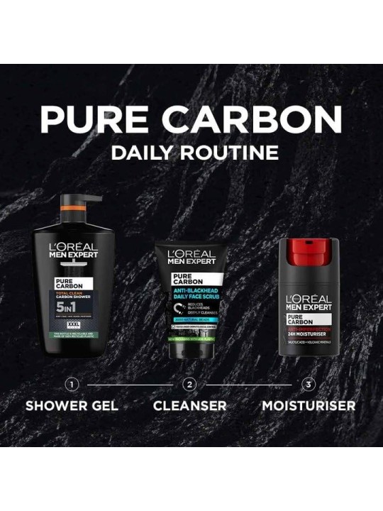 L'Orï¿½ï¿½al Doccia Men Expert Pure Carbon Totan Clean Carbon uomo 1000ml