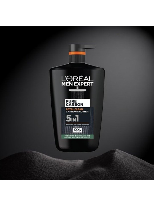 L'Orï¿½ï¿½al Doccia Men Expert Pure Carbon Totan Clean Carbon uomo 1000ml