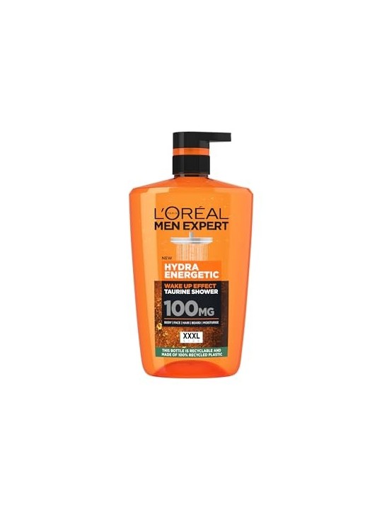 Gel doccia uomo L'Orï¿½ï¿½al Men Expert Hydra Energetic 1000ml
