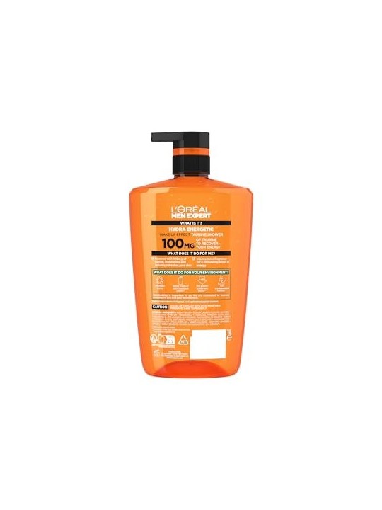 Gel doccia uomo L'Orï¿½ï¿½al Men Expert Hydra Energetic 1000ml