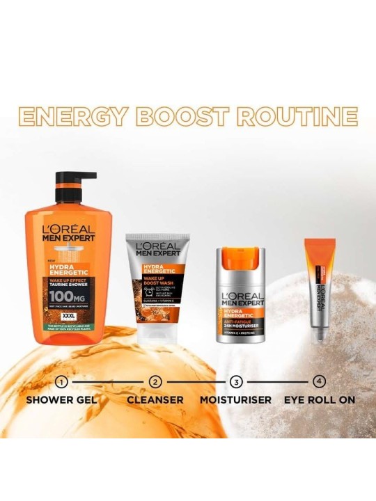 Gel doccia uomo L'Orï¿½ï¿½al Men Expert Hydra Energetic 1000ml