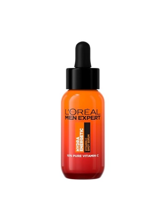 LOrï¿½ï¿½al Men Expert Hydra Energetic Vitamin C Shot Serum Siero contro i segni di affaticamento della pelle uomo 30ml