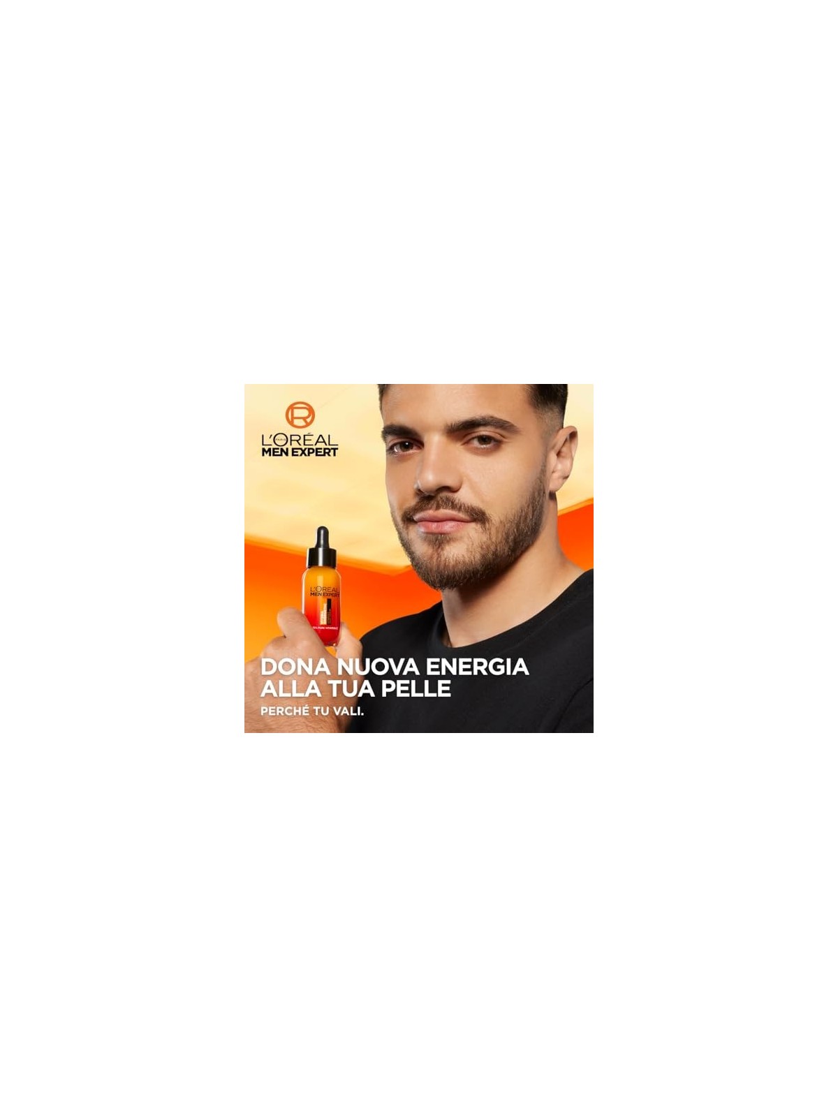 LOrï¿½ï¿½al Men Expert Hydra Energetic Vitamin C Shot Serum Siero contro i segni di affaticamento della pelle uomo 30ml