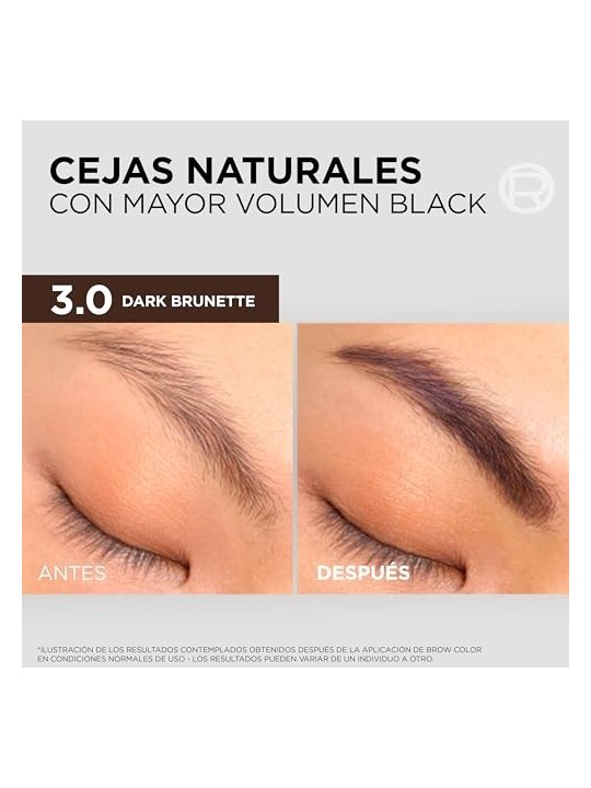 Tinta semipermanente per sopracciglia 30 Dark Brunette