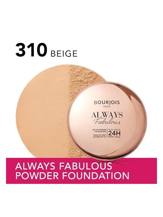 Bourjois Always Fabulous Powder 7g Numero 310 Beige