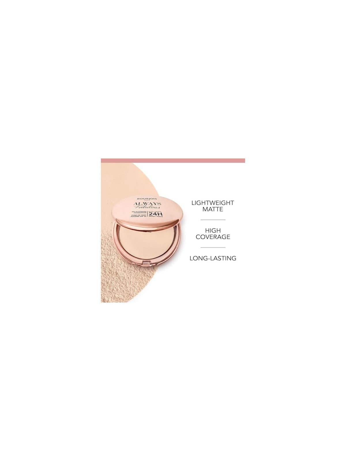 Bourjois Always Fabulous Powder 7g Numero 310 Beige