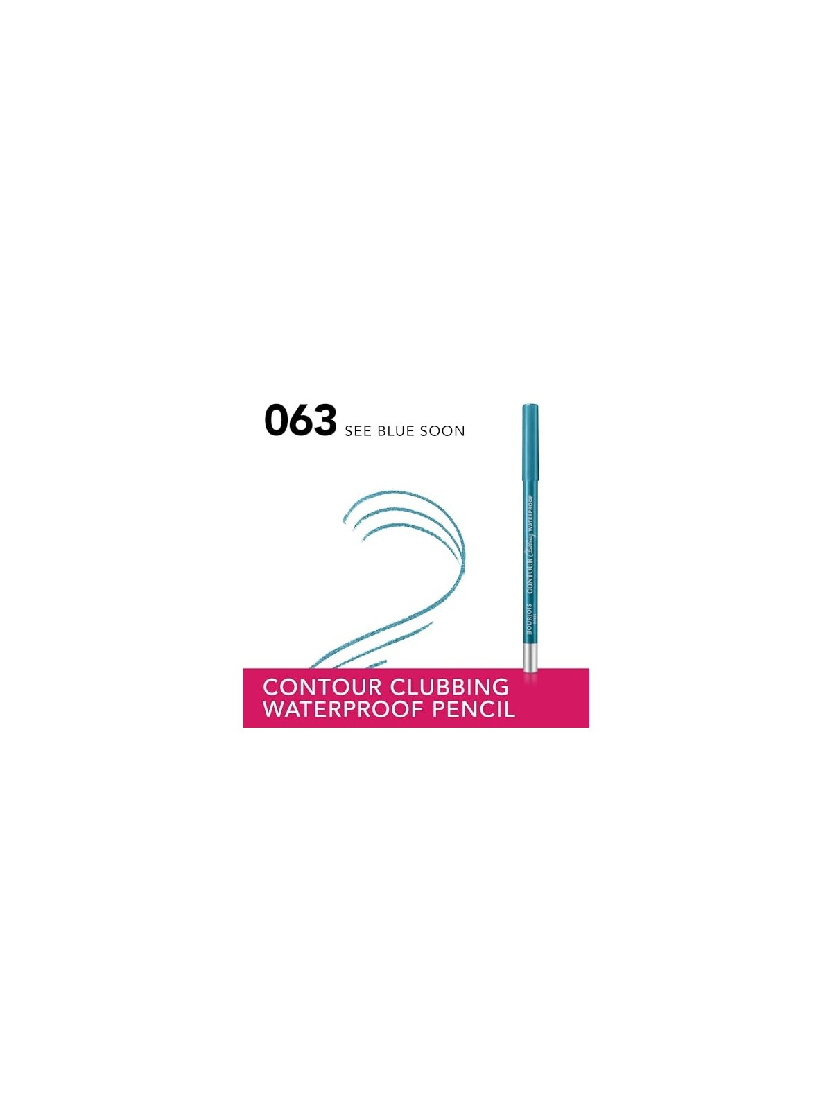 Matita occhi impermeabile Bourjois Contour Clubbing 1,2g