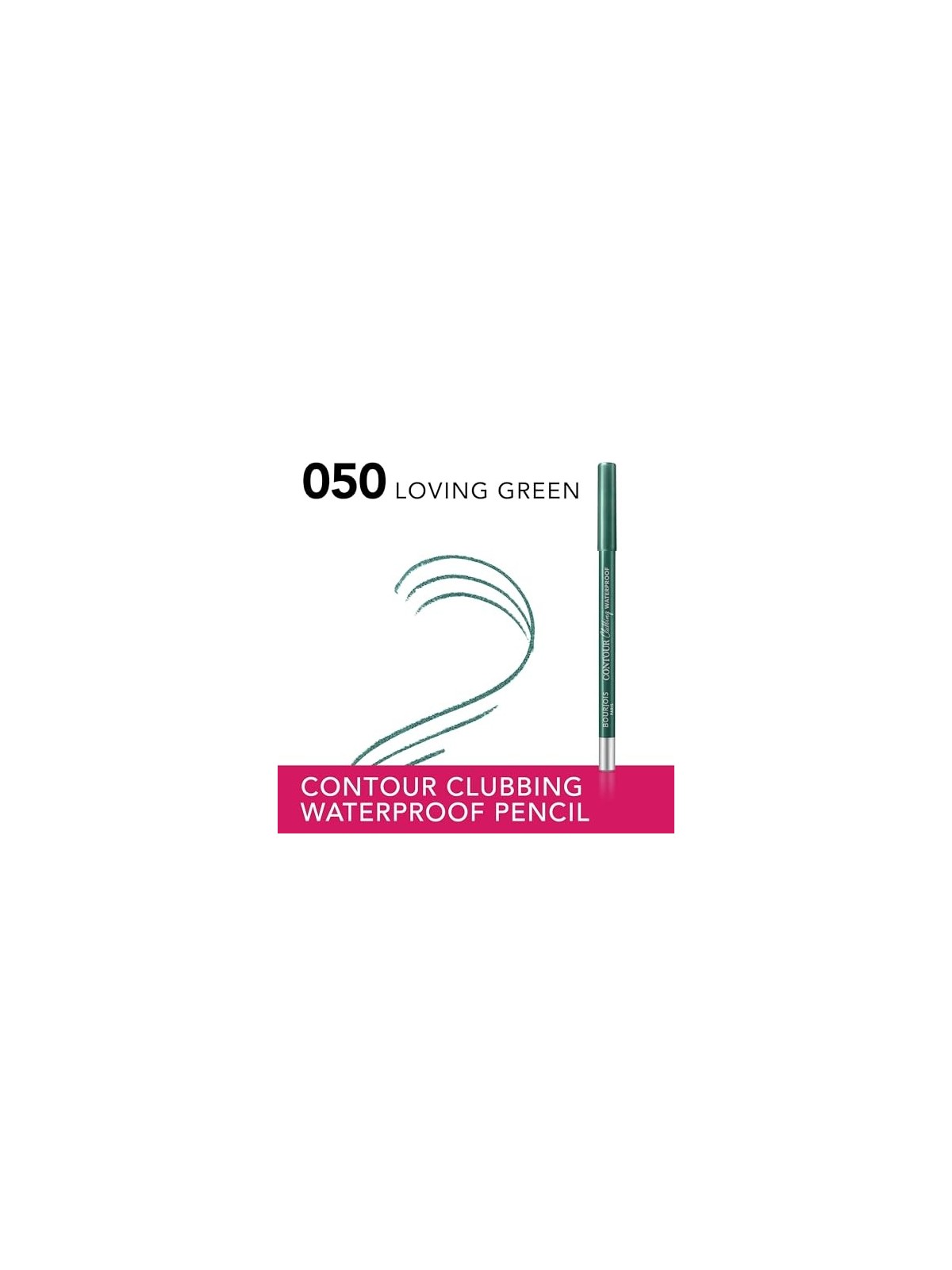 Eyeliner waterproof Bourjois Contour Clubbing 1,2g 50 Loving Green