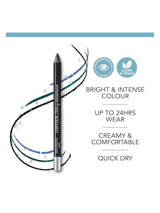 Bourjois Contour Clubbing Waterproof Eye Pencil 1,2g Numero 46 Bleu Neon