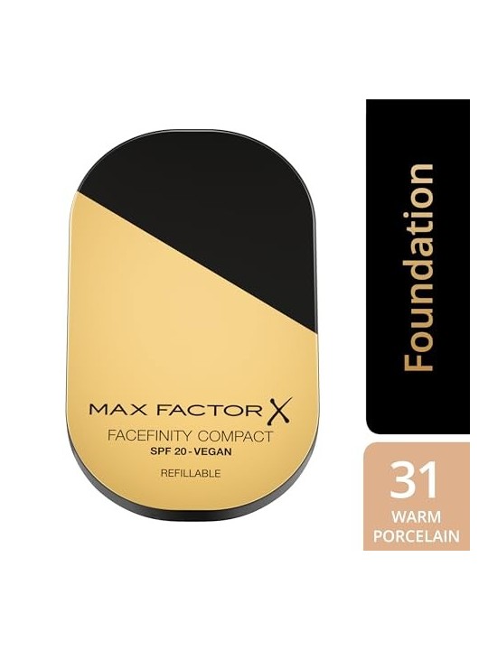 Ricarica fondotinta compatto Max Factor Facefinity 10g Warm Porcelain