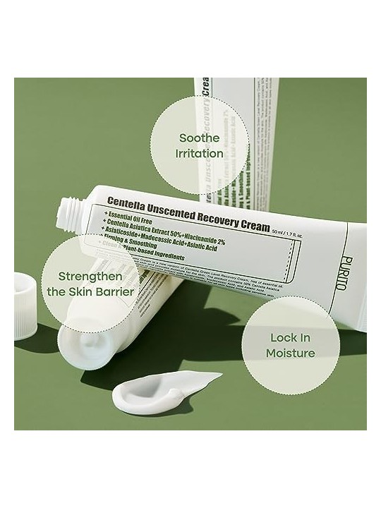 Crema rigenerante Centella Unscented 50ml