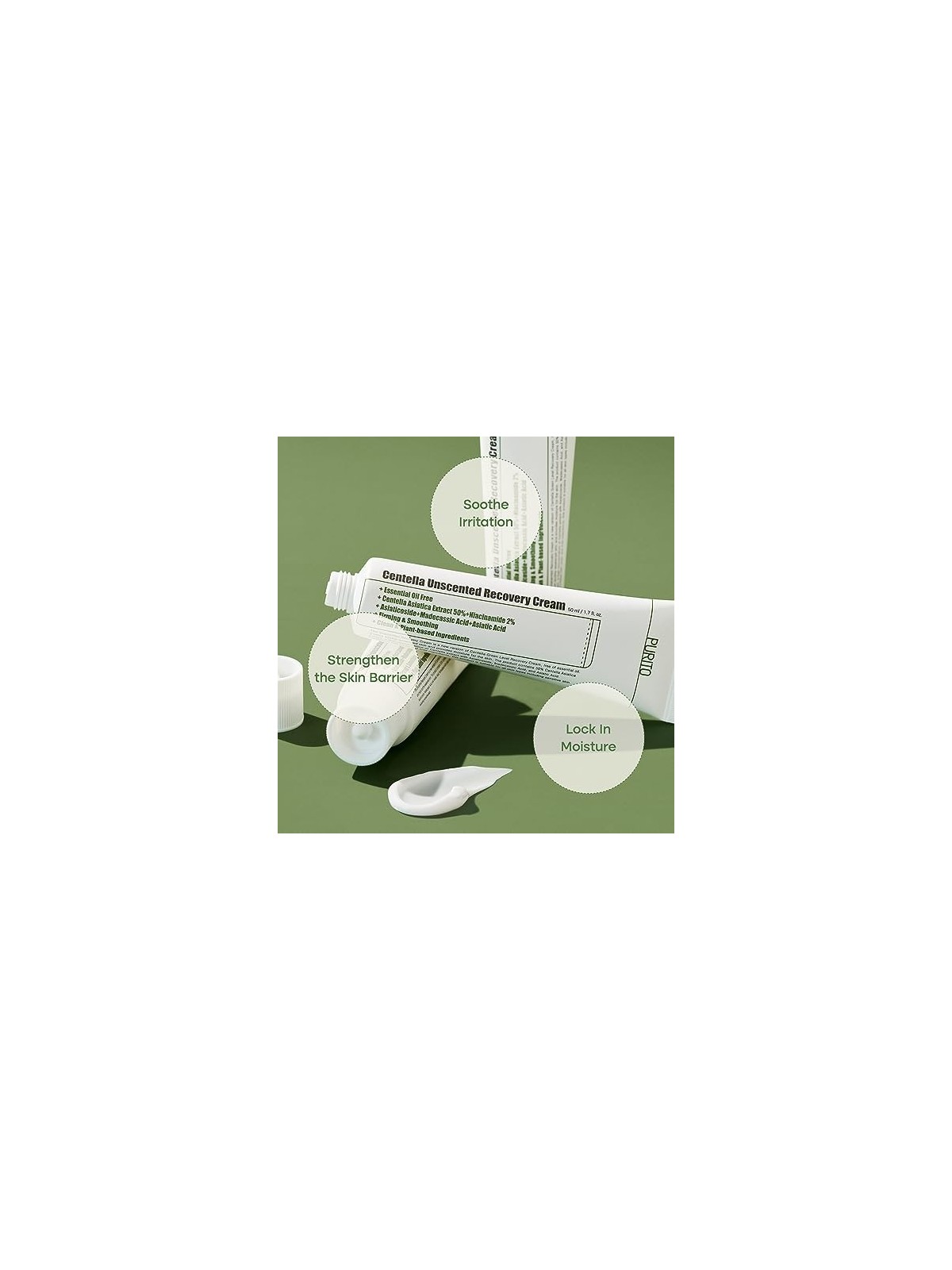 Crema rigenerante Centella Unscented 50ml