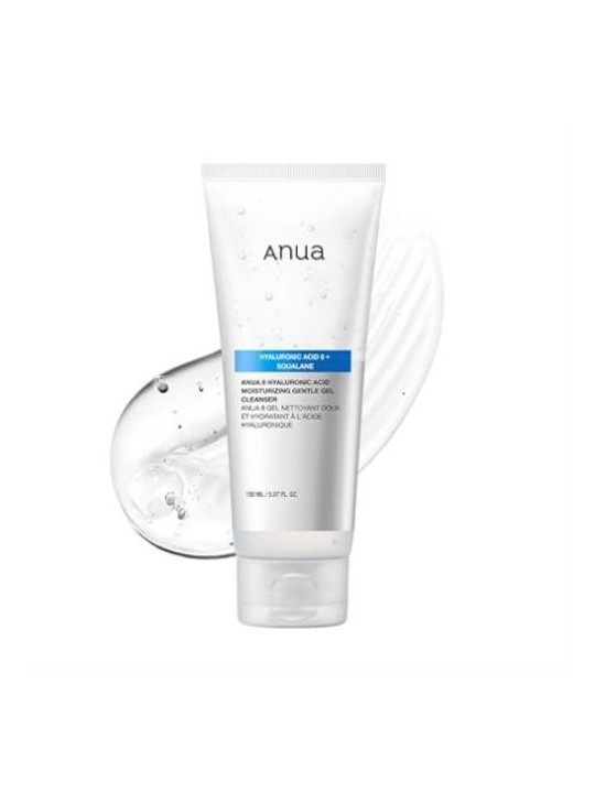 ANUA 8 HYALURONIC ACID MOISTURIZING GENTLE GEL CLEANSER 150ml