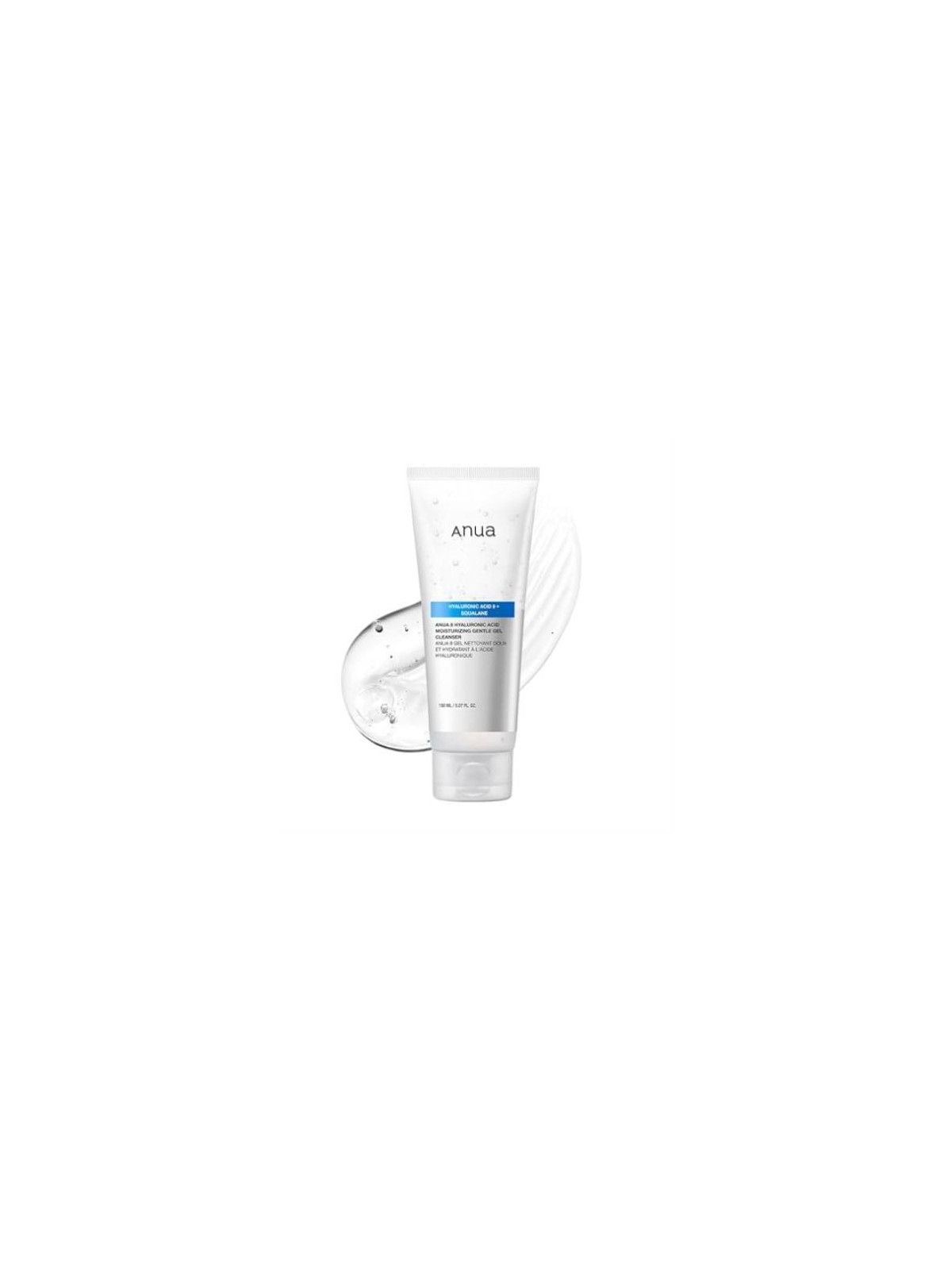 ANUA 8 HYALURONIC ACID MOISTURIZING GENTLE GEL CLEANSER 150ml
