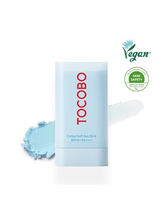 TOCOBO COTTON SOFT SUN STICK SPF50+ PA++++