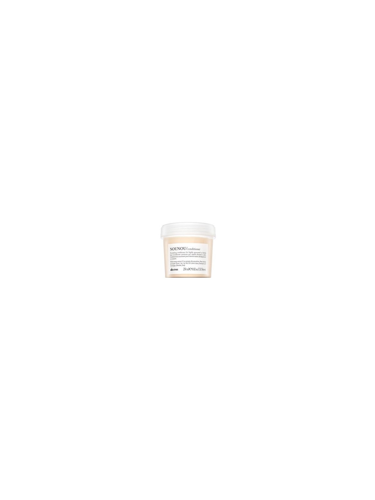 Davines Essential Haircare Nounou Conditioner balsamo nutriente per capelli molto secchi e danneggiati 250ml donna Davines www.e