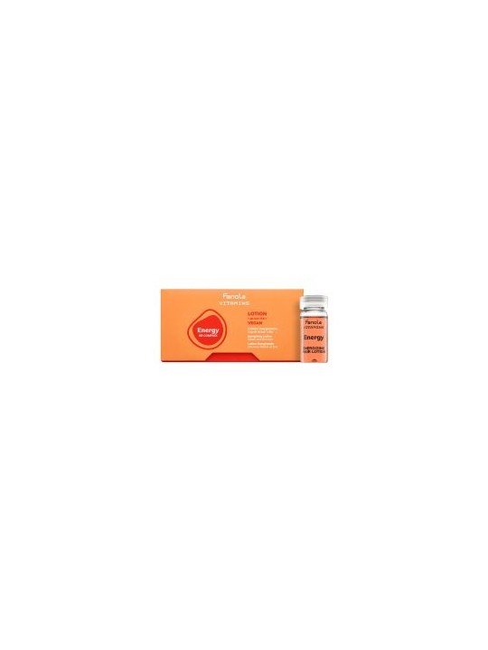 Fanola Vitamins Energy Lotion, 12 x 10ml - Rinforza i tuoi capelli