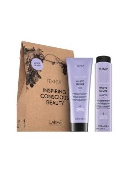 Lakmé Teknia White Silver Pack 300ml + 250ml