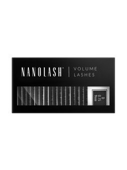 Ciglia volumizzate con Nanolash 0.15 D 9 mm