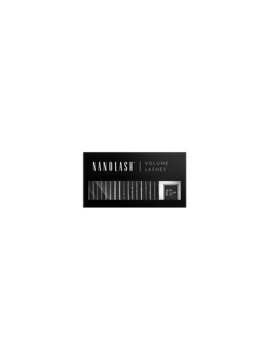 Ciglia volumizzate con Nanolash 0.15 D 9 mm