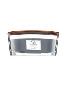 Woodwick Evening Onyx 453,6 g - Candela profumata elegante