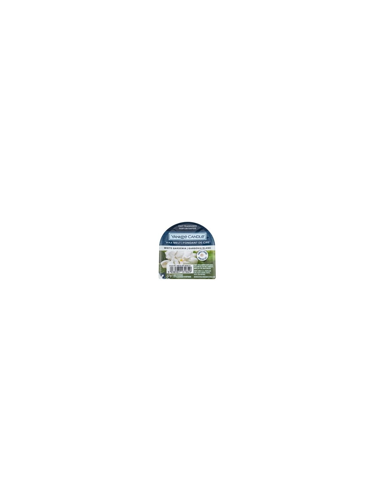 Candela Yankee Candle White Gardenia 22g