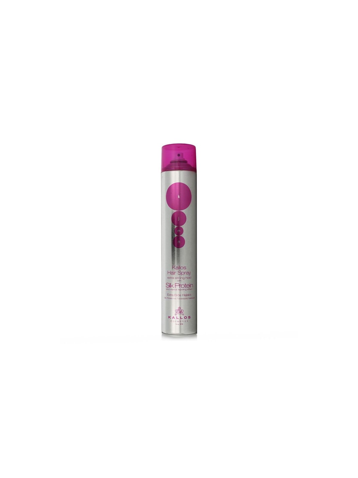 KJMN Silk Protein Hair Spray Extra Strong 750ml