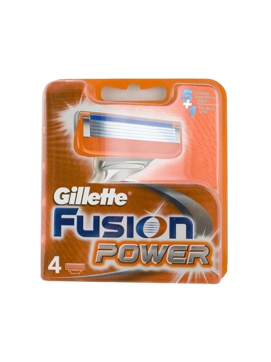 Gillette Fusion Power Lame di ricambio uomo 4 unit