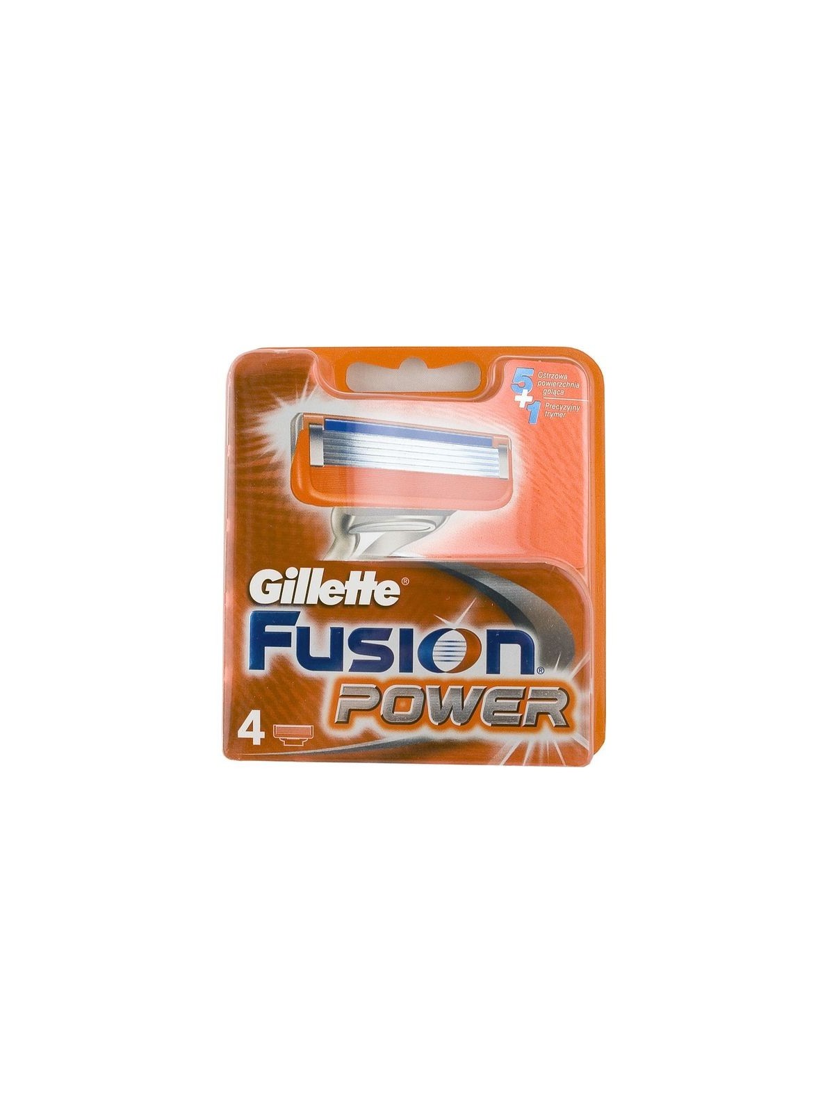 Gillette Fusion Power Lame di ricambio uomo 4 unit