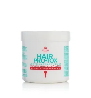 Kallos Hair Pro-Tox Leave-in Conditioner balsamo senza risciacquo con cheratina 250ml donna