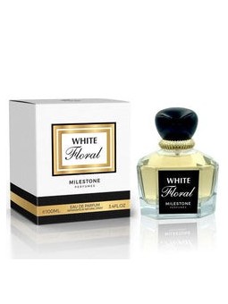 Milestone White Floral Eau de Parfum Donna 100ml